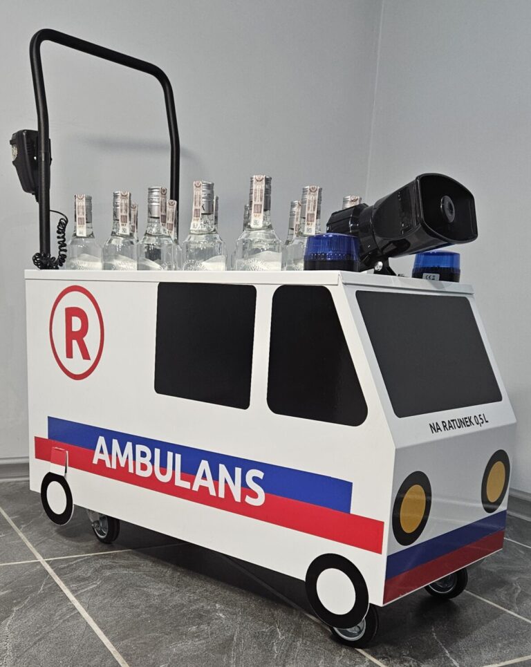 Wódkowóz AMBULANS, karetka